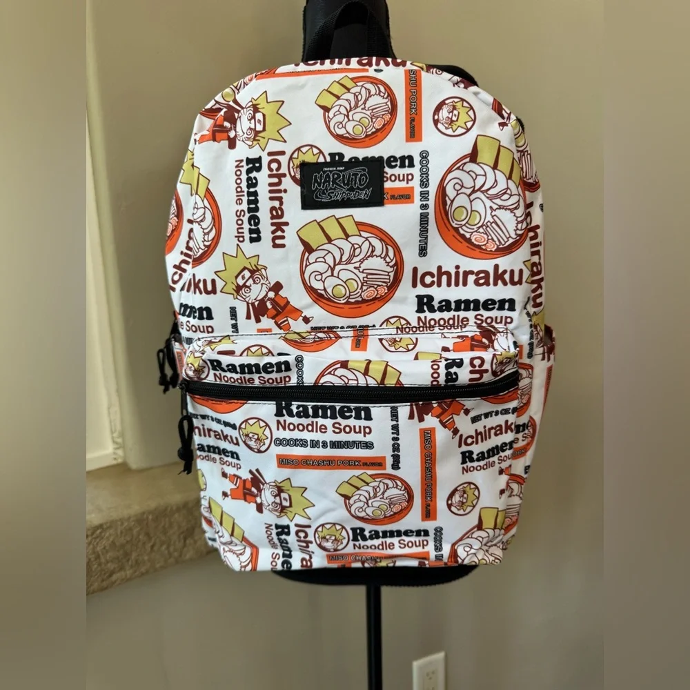 Ramen Noodle Backpack Naruto Shippuden